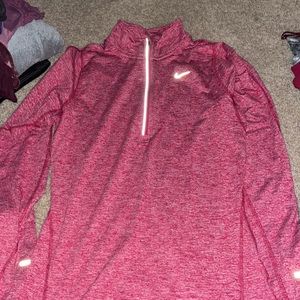 Pink nike pullover